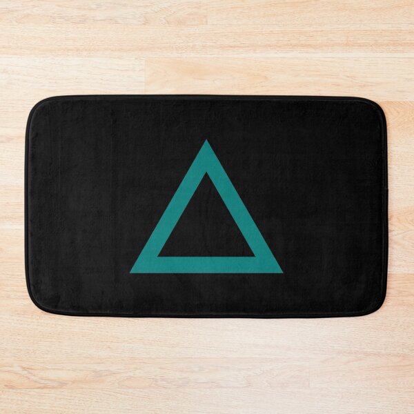 Item preview, Triangle (Teal on Black) designed and sold by STUDIO-72.