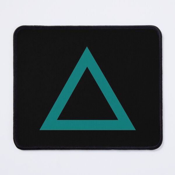 Item preview, Triangle (Teal on Black) designed and sold by STUDIO-72.