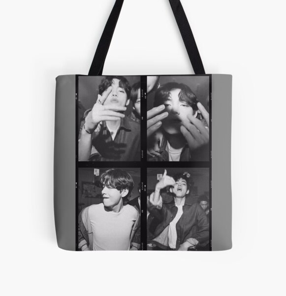 BTS Taehyung + Yeontan Canvas Tote Bag – dreajournals