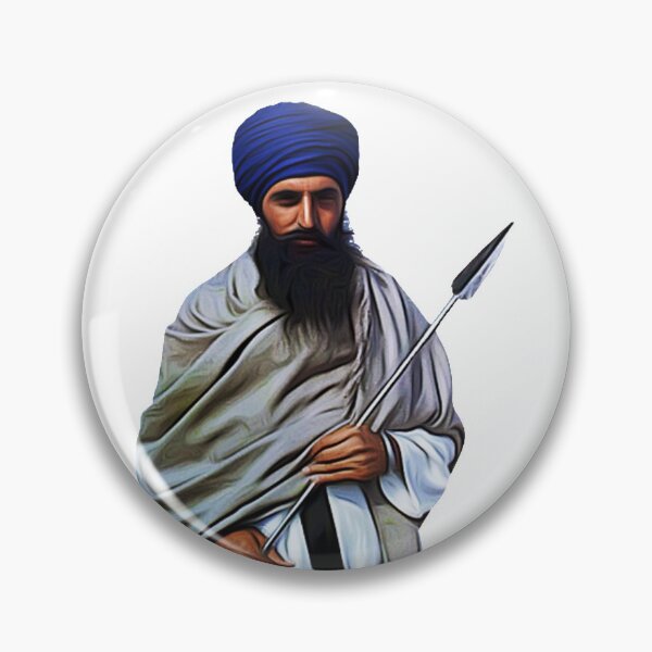 Vista previa del artículo con la obra «Sant Jarnail Singh Bhindranwale », diseñado y vendido por ImmortalDaggers.