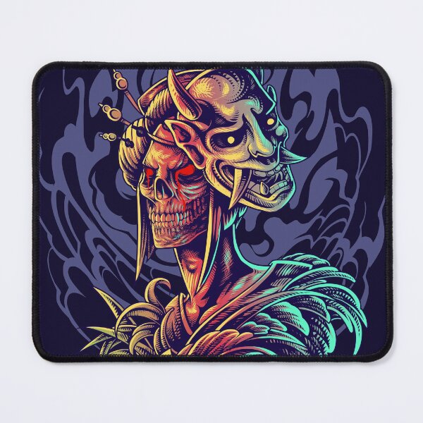 Item preview, Geisha Oni Skull designed and sold by machmigo.