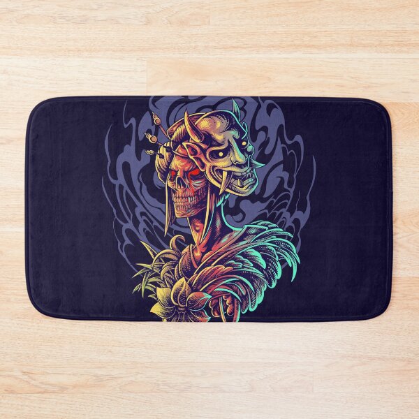 Item preview, Geisha Oni Skull designed and sold by machmigo.