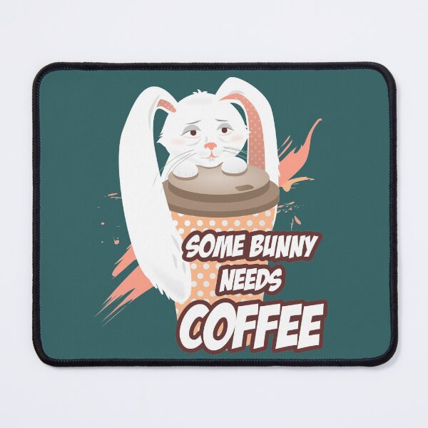 Item preview, some bunny needs coffee designed and sold by AlinaGil.