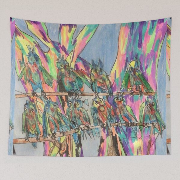 Item preview, Aussie Rosella’s and Nests. designed and sold by Kattrend.