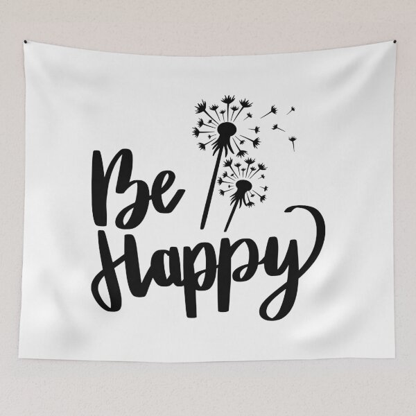Item preview, Be Happy designed and sold by AshleysBazaar.