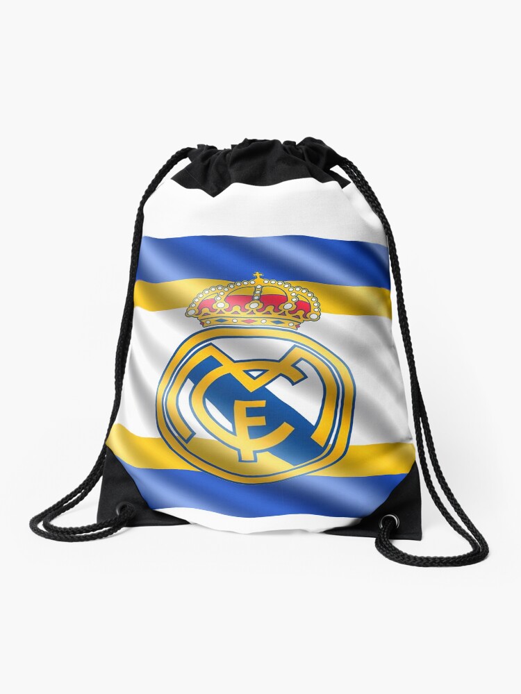 real madrid drawstring bag