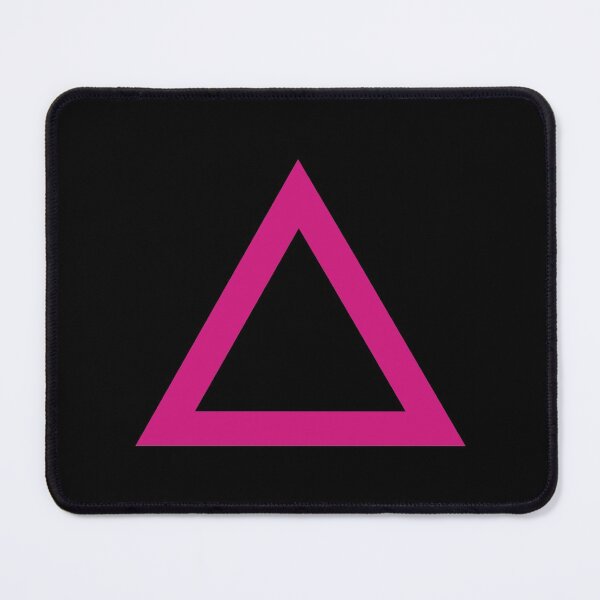 Item preview, Triangle (Pink on Black) designed and sold by STUDIO-72.