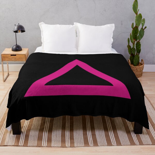 Item preview, Triangle (Pink on Black) designed and sold by STUDIO-72.