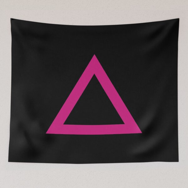 Item preview, Triangle (Pink on Black) designed and sold by STUDIO-72.