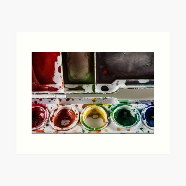 Item preview, Messy Water Color Palette designed and sold by Anna Yingst.