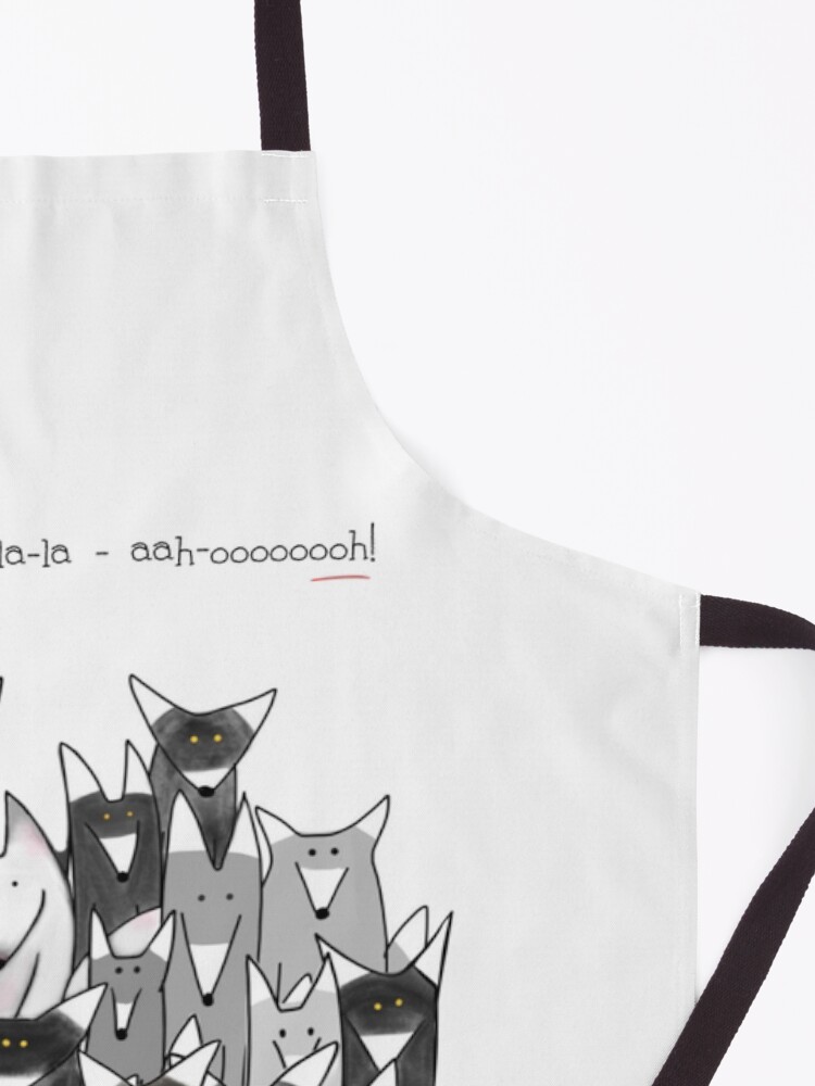Alternate view of Aaah-oooooooh-Christmas Apron