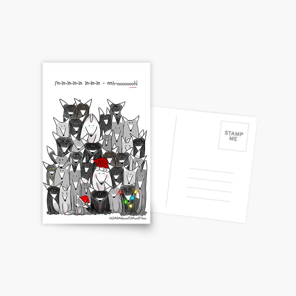 Aaah-oooooooh-Christmas Postcard