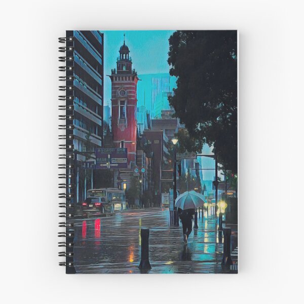 Item preview, Streets of Yokohama designed and sold by Sofia-Draws.