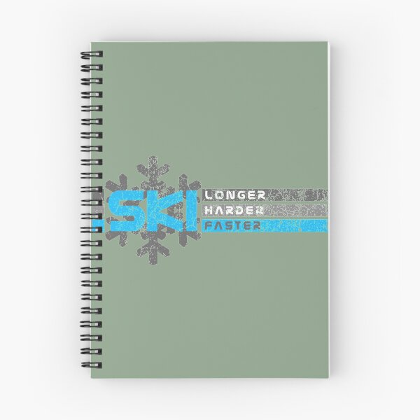 Item preview, Ski Longer Harder Faster -  designed and sold by VintagePosteria.