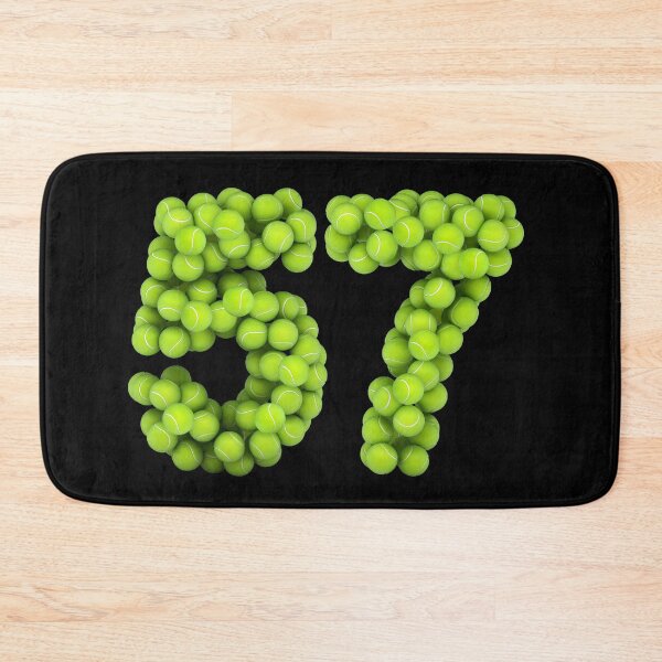 Item preview, Tennis Player Number 57 - Tennis Sports fifty-seven Game Set Match 57 designed and sold by elhefe.