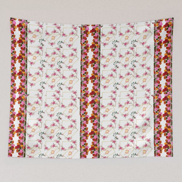 Item preview, floral art beautiful floral frame pattern designed and sold by bano12.
