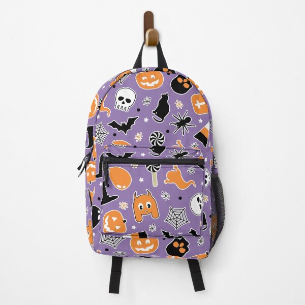 Item preview, Halloween Pattern Purple Orange Black designed and sold by Blue-Banana.