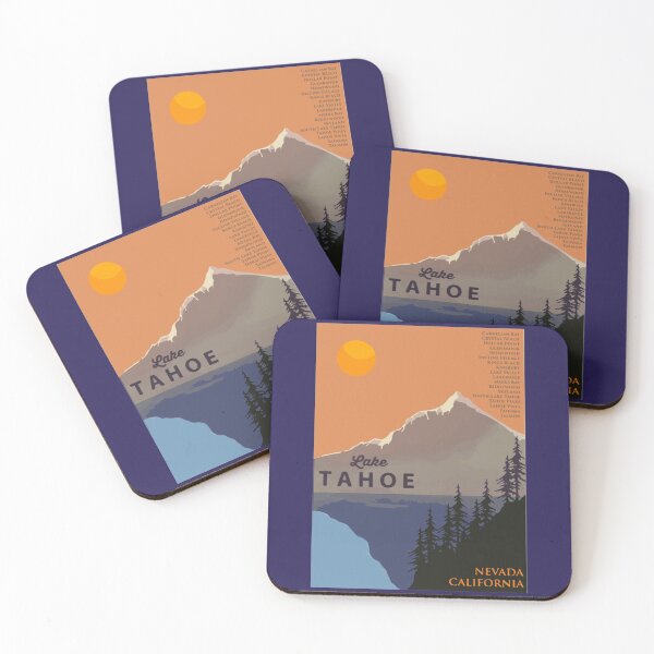 Item preview, Lake Tahoe designed and sold by VintagePosteria.