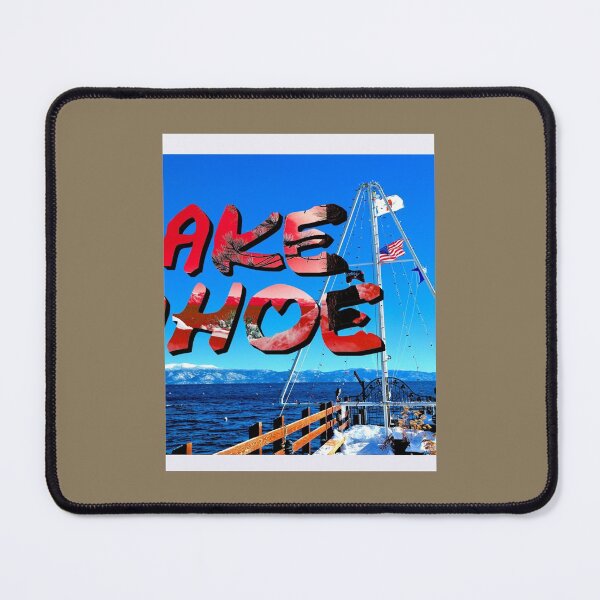 Item preview, Lake Tahoe Graphic  designed and sold by VintagePosteria.