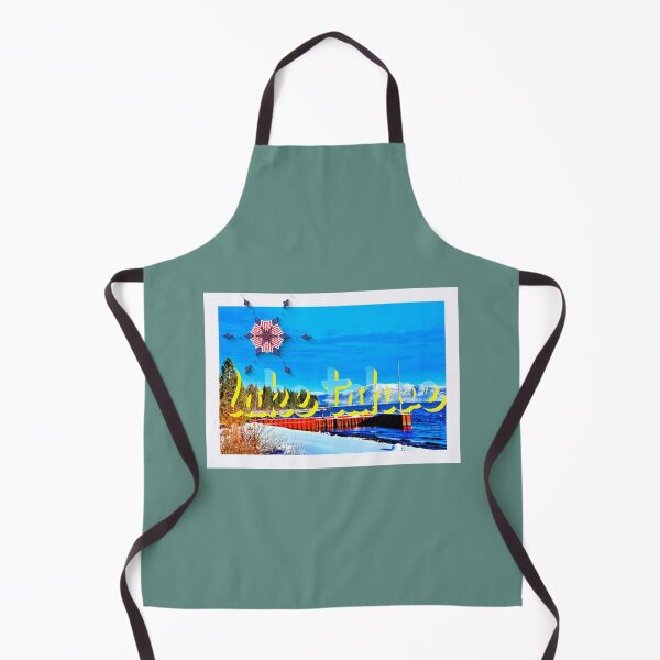 Item preview, Lake Tahoe Long designed and sold by VintagePosteria.