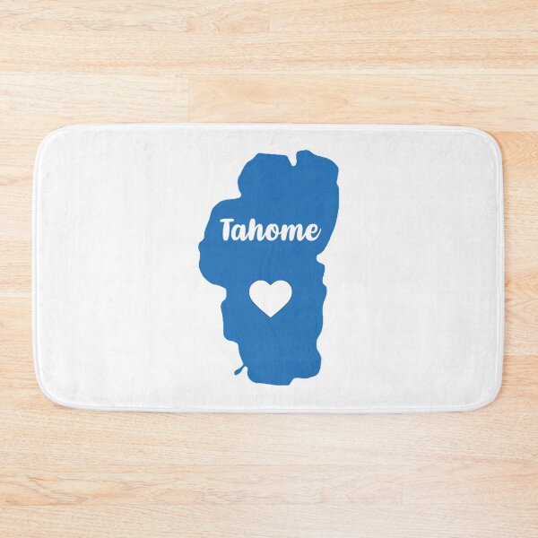 Item preview, Lake Tahome- white designed and sold by VintagePosteria.
