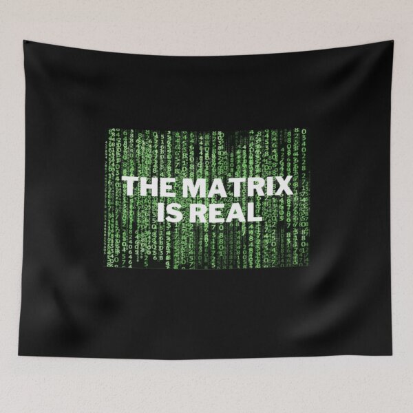 Item preview, The Matrix Is Real designed and sold by NxtLvlDsgns.