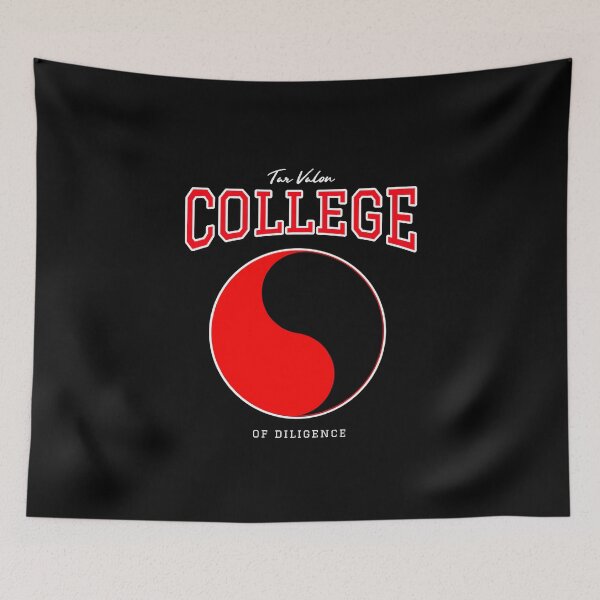 Item preview, Tar Valon College of Diligence RED Ajah Wheel of Time Parody Design  designed and sold by Candlewood Museum & Gift Shoppe.