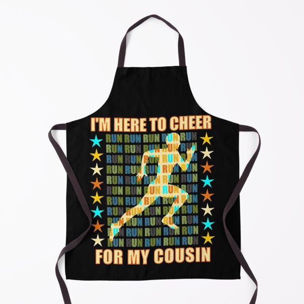 Item preview, I Am Here To Cheer For My Cousin - Runner Support designed and sold by artfulnotebook.