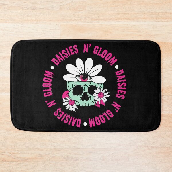 Item preview, Floral Pink Skull Gloom Graphic designed and sold by PryzmSquirrel.