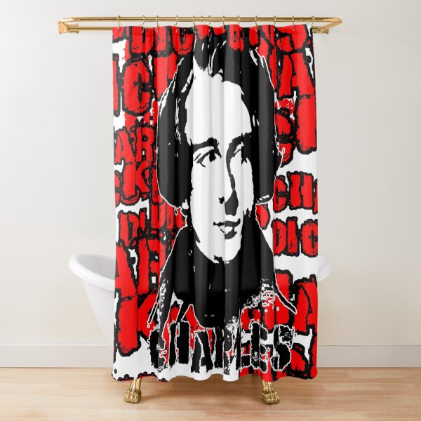 Charles Dickens - Social Engagement Shower Curtain
