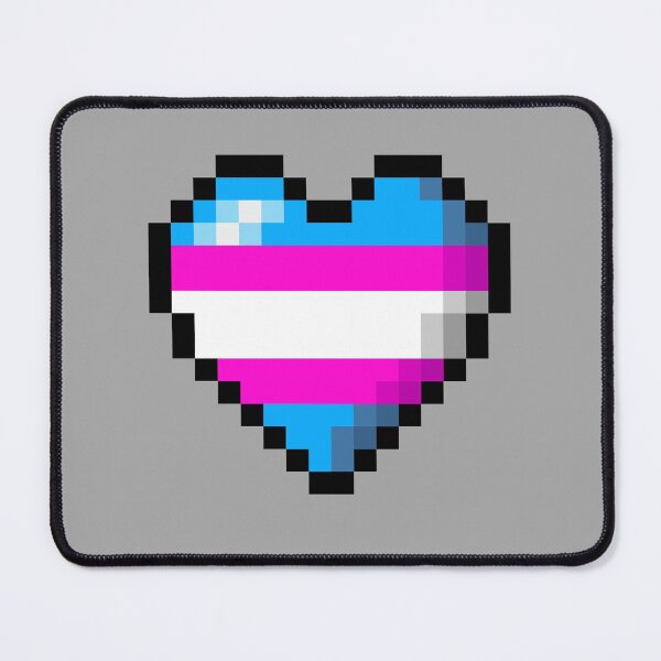 Item preview, PIXEL TRANS HEART  designed and sold by MysticPotato.
