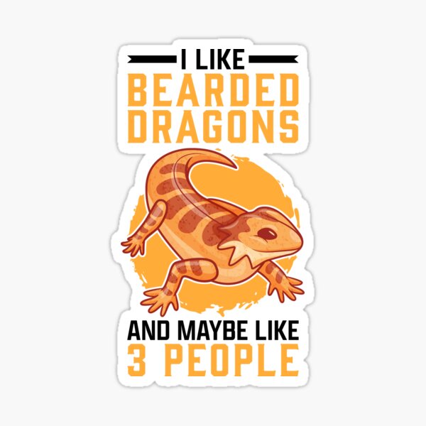 Item preview, I like bearded dragon agamen lizard owners designed and sold by madgrfx.