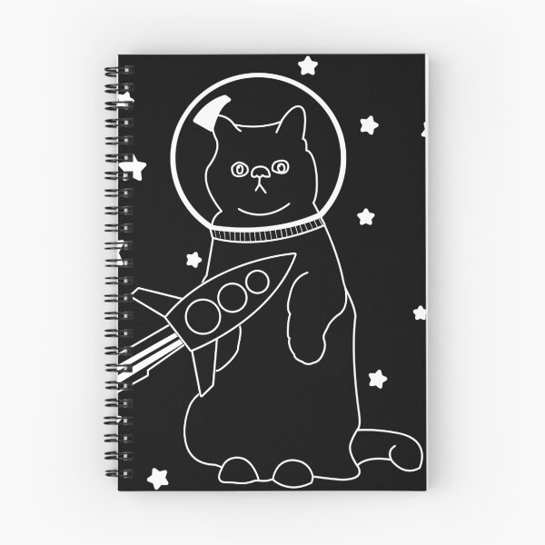 Item preview, Space Cat - Black designed and sold by ballantynero.