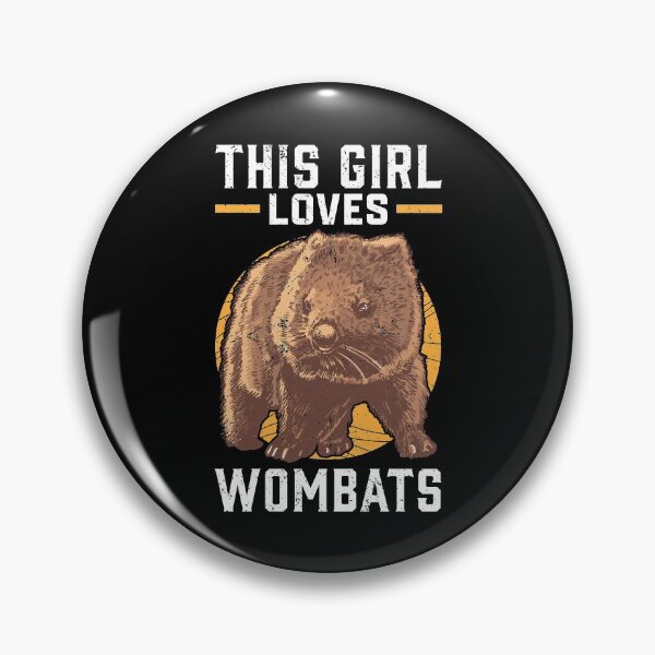 Item preview, Wombat girl marsupial Australia travel designed and sold by madgrfx.