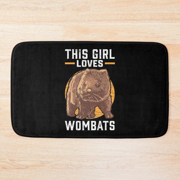 Item preview, Wombat girl marsupial Australia travel designed and sold by madgrfx.
