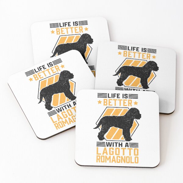 Item preview, Life is better with Lagotto Romagnolo Truffle Dog designed and sold by madgrfx.