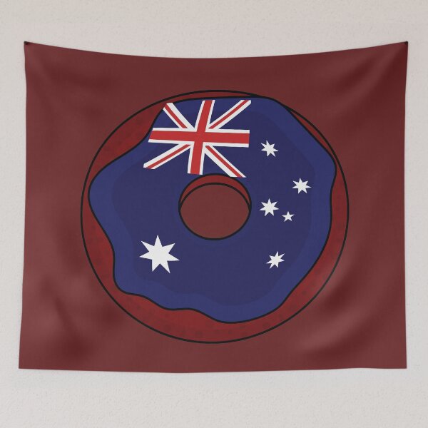 Item preview, Australian donut flag day designed and sold by Donutlovers.
