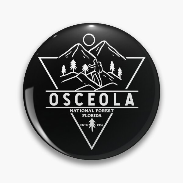 Item preview, Osceola National Forest Florida Badge designed and sold by KrisSidDesigns.