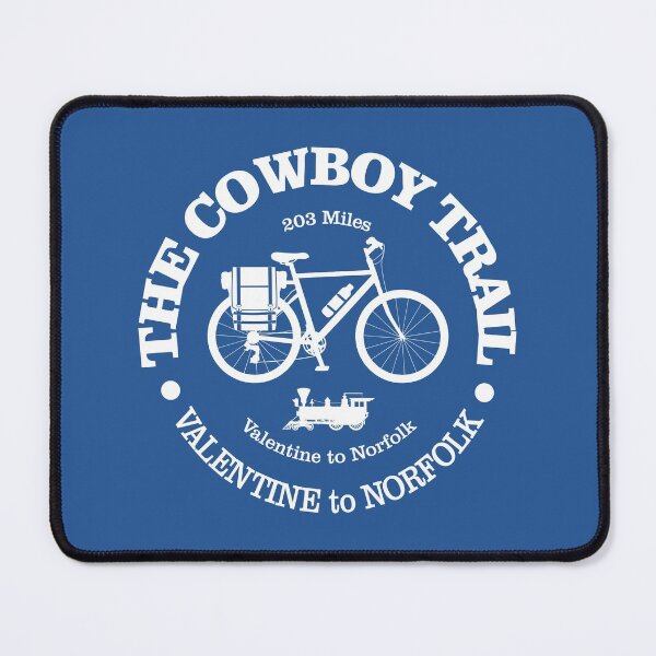Item preview, Cowboy Trail (cycling) designed and sold by curranmorgan.