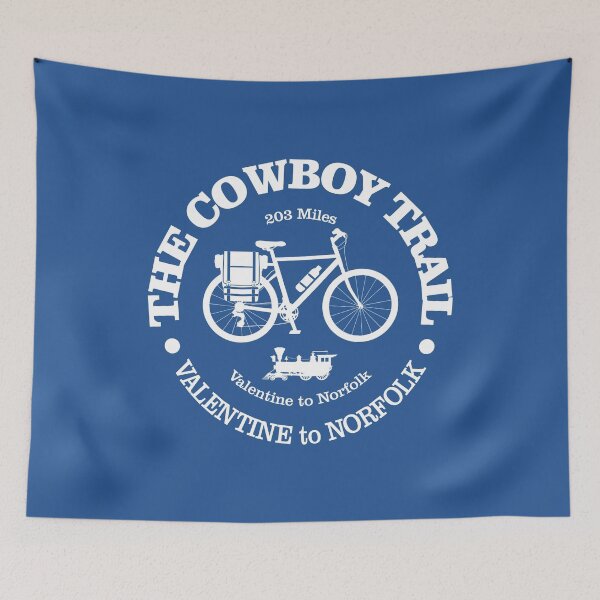 Item preview, Cowboy Trail (cycling) designed and sold by curranmorgan.
