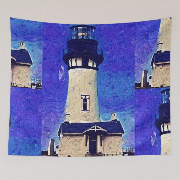Item preview, Yaquina Head Lighthouse Fauvist designed and sold by KirtTisdale.