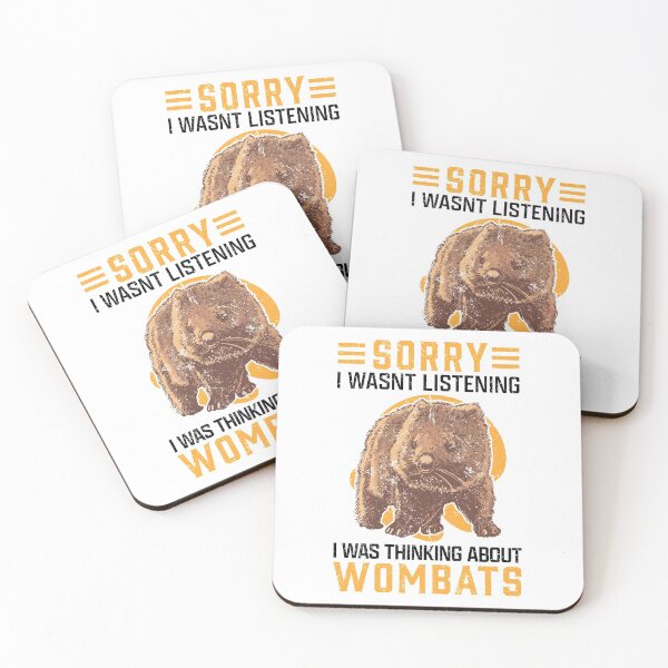 Item preview, Wombat thought of marsupial Australia trip designed and sold by madgrfx.