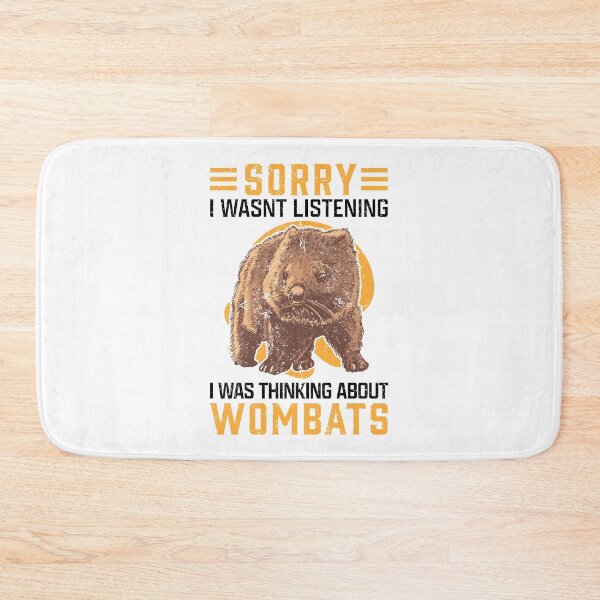 Item preview, Wombat thought of marsupial Australia trip designed and sold by madgrfx.