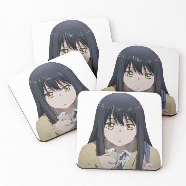 Item preview, Mieruko with her keychan designed and sold by Roshi-Ganaro.