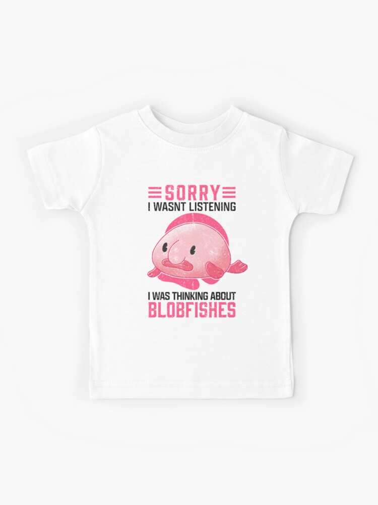 Blobfish Is My Spirit Animal - Funny Meme Ugly Fish Illustration Long  Sleeve T Shirt by Wobbel