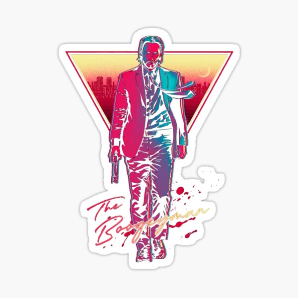 The Boogeyman Sticker For Sale By Andsaridar Redbubble 