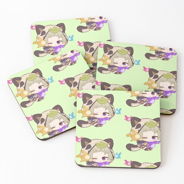 Item preview, Sayu playing with Seelies - Genshin Impact designed and sold by MagicalFish.