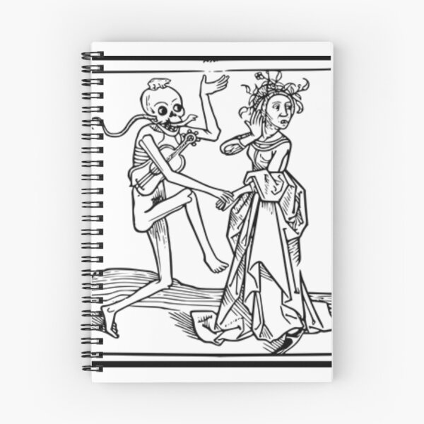 Item preview, Danza de la muerte - Danse Macabre designed and sold by Teepocalypse.