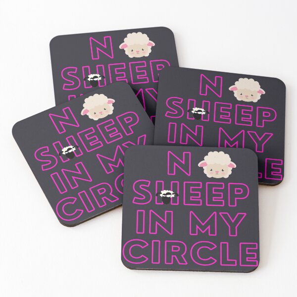 Item preview, no sheep in my circle - cute design designed and sold by nakavt.