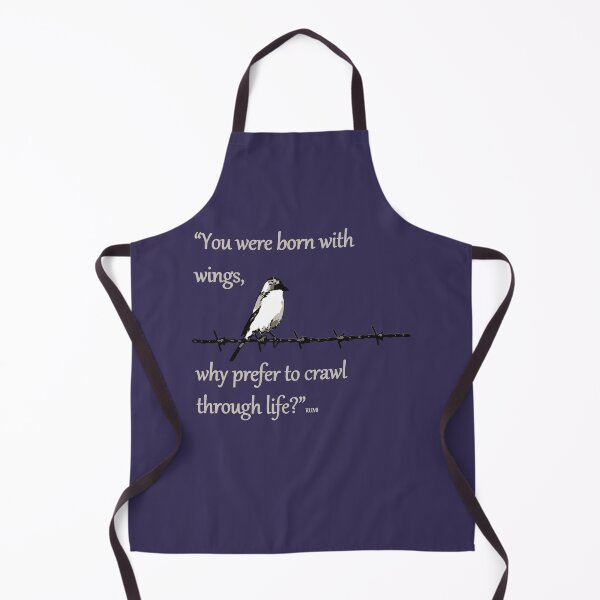 Item preview, You Were Born With Wings Inspirational Life Quote designed and sold by taiche.